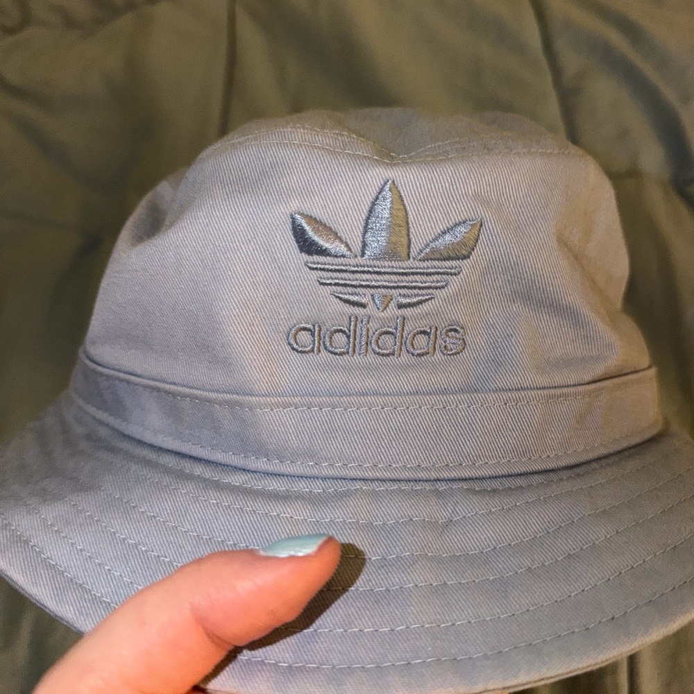 SOLD Adidas Light Blue Bucket Hat